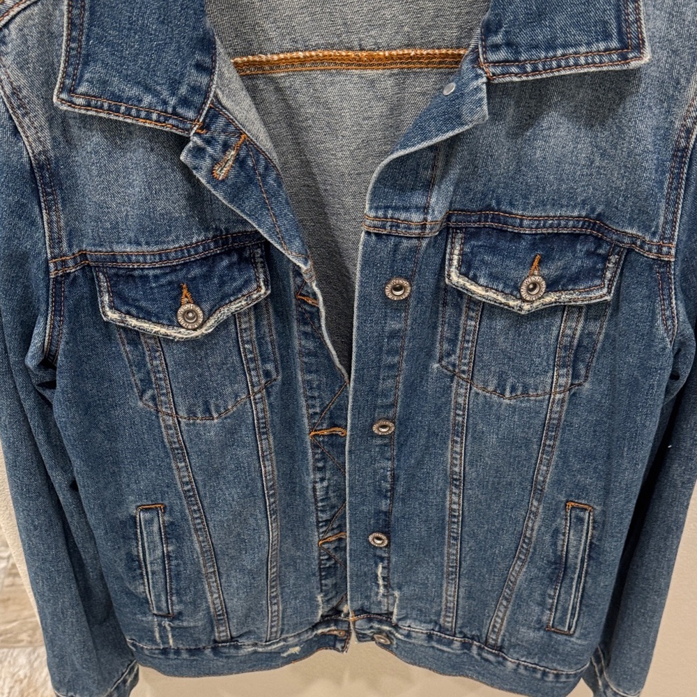 Blue Denim Jacket - Picture 3 of 4